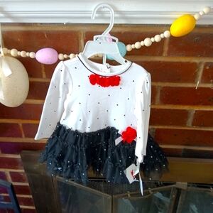 NWT Little Me 9M Girls 2-Piece Outfit